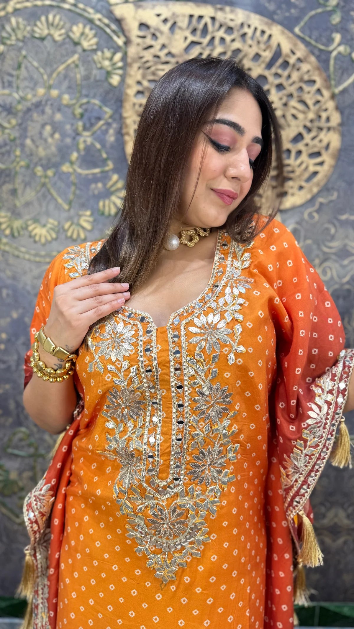 THE GENDA PHOOL KAFTAN