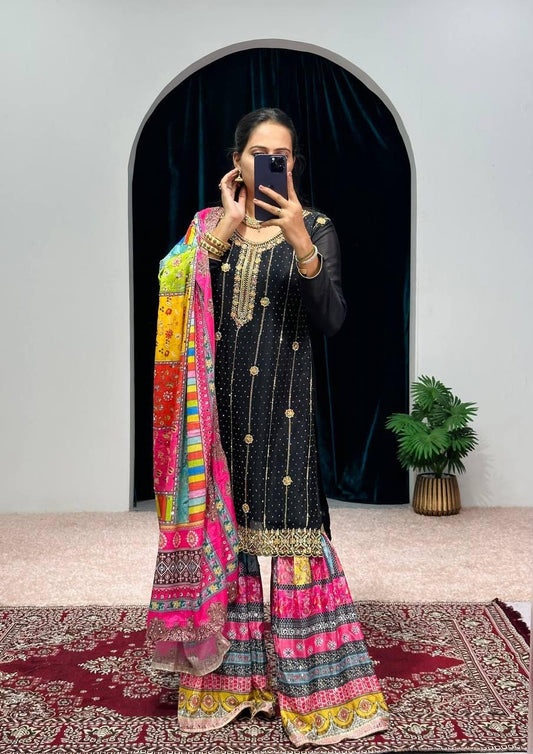 REET GHARARA BLACK